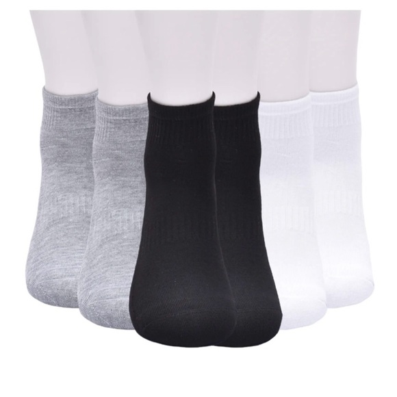 Athletic Works Men's Ankle Socks, 6-Pack, Sock - Picture 4 of 5